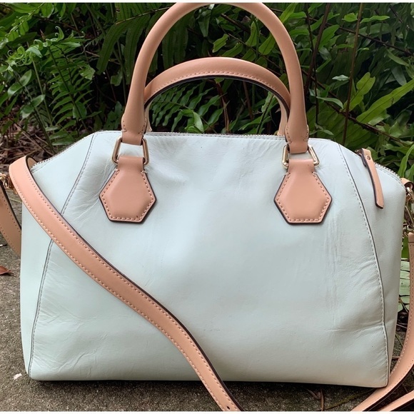 Kate Spade Mint Green Shoulder Bag Purse Wallet - Picture 3 of 8